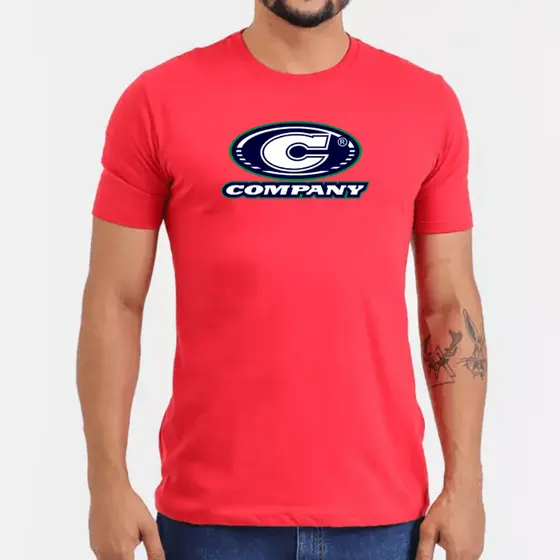 Camisa Company Masculina Retrô Anos 80/90 100% Algodão Blusa Verão
