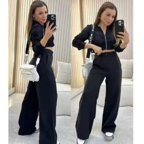 Calça Pantalona Alfaiataria Premium ENVIO IMEDIATO
