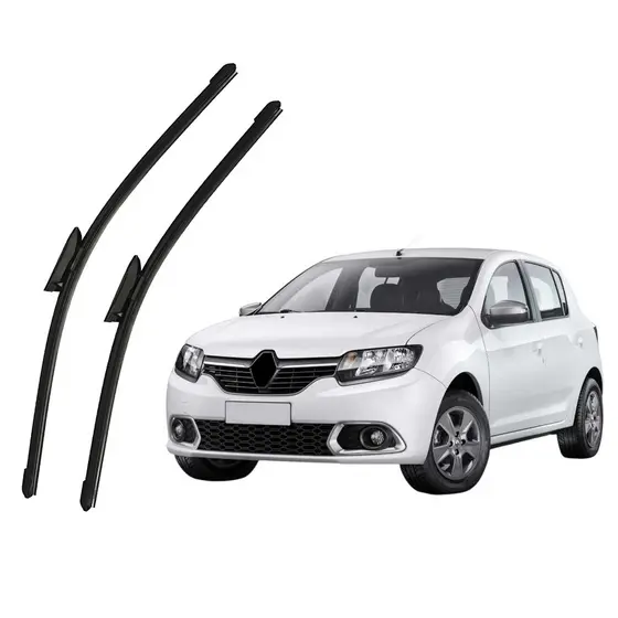 Par Palheta Limpador Parabrisa Sandero 2014 2015 16 À 2023