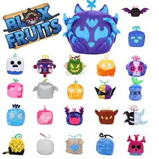 Novo Blox Frutas Fruta Leopardo Caixa Brinquedo De Pelúcia Boneca Urso