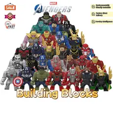 Desenhos animados super-herói PG846-PG893 series blocos de construção modelos adultos brinquedos educativos infantis pre