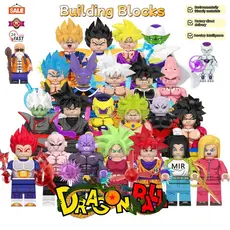 Nova animação Dragon Ball série WM2666-WM2705, modelo de blocos de construção montados, brinquedos educativos para crian