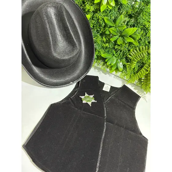 Conjunto Xerife para Meninos e Adultos