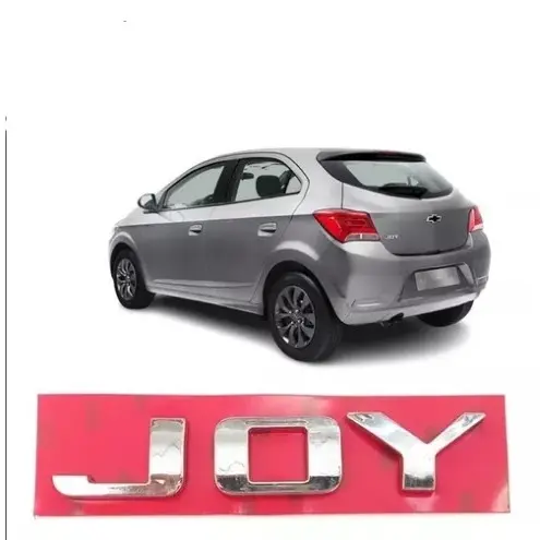 Emblema Letreiro Joy Modelo Gm 2020 2021 Tampa Traseira