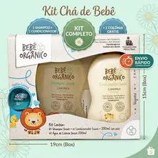 Kit Chá de Bebê , Maternidade , Chá Revelação , Presente , Aniversário - 3 Itens .