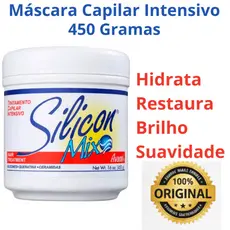 Máscara de Tratamento Capilar Intensivo Silicon Mix 450g - Hidrata Restaura Brilho Suavidade