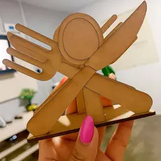 Kit Porta Guardanapos Talheres - Restaurante Bar e Lanchonete Eventos Lembrancinhas Chá de Cozinha