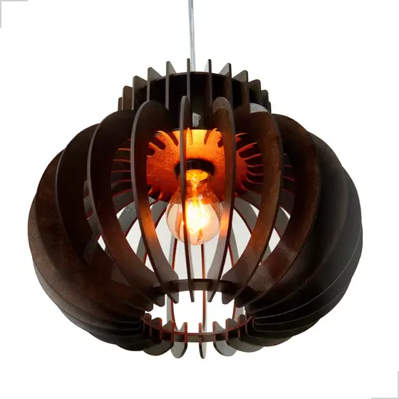 Luminária Pendente Lustre Decoração Ecolume Cozinha Sala de Jantar Luminária de Teto Presente