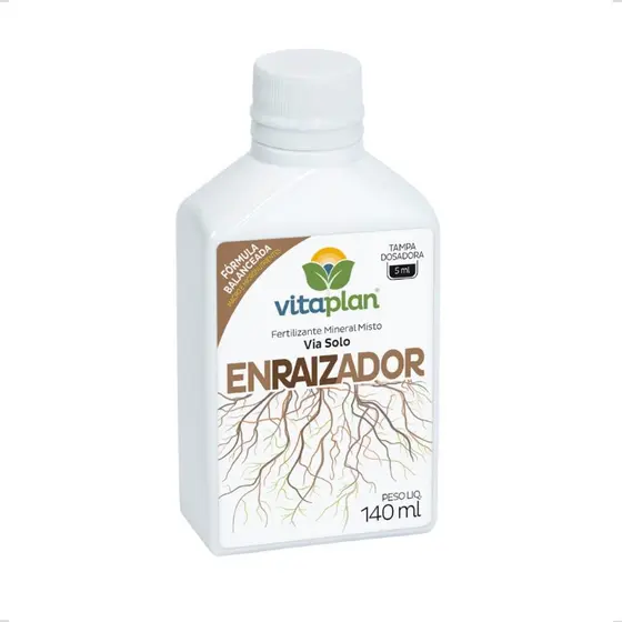 Vitaplan Fertilizante Enraizador Líquido para Plantas 140ml