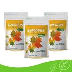 Kit 3 Enxofre Dimy 30g Fertilizante Foliar para Plantas Horta Jardim e Vasos