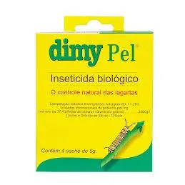 Dimy Pel Lagarticida Biológico 20g Inseticida Natural Contra Lagartas para Plantas e Hortas