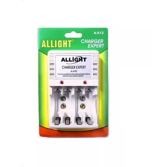 Carregador De Pilha Aa Aaa Bateria 9v Recarregável Bivolt