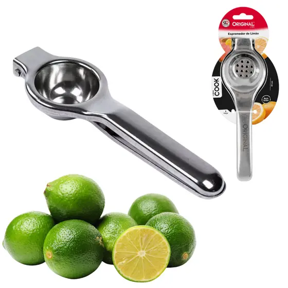 Espremedor de Limão em Aço Inox 21cm Original Line