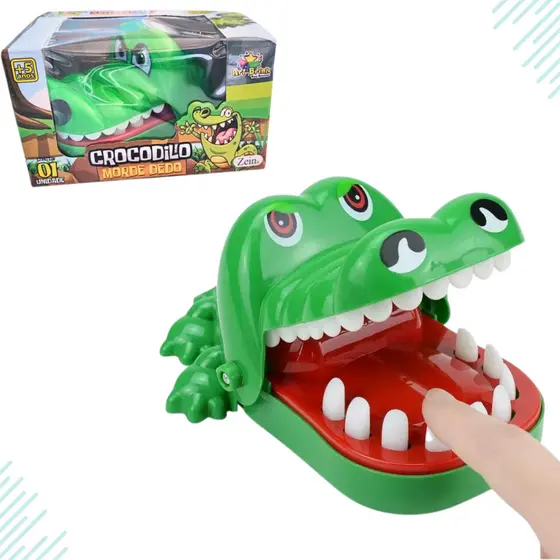 Crocodilo Morde Dedo Artbrink