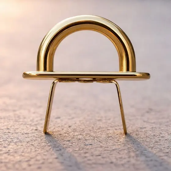 Porta alça nas cores dourado banho ouro, níquel, cinza grafite e ouro velho, kit com 6 e 8 unidades.