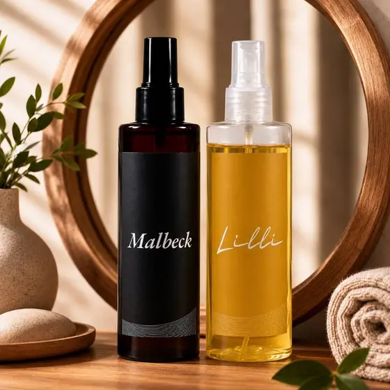 Body Splash Masculino Malb Men + Body Splash Lilli Mulher Cheirosa - 100ml (cada)