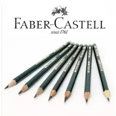 KIT 4 Lápis Grafite EcoLápis 9000 Faber-Castell - 2B/ 4B/ 6B/ 8B