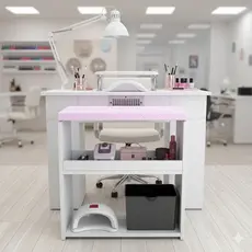 Suporte Para os Pés / Perna Pedicure Podologia Manicure em MDF