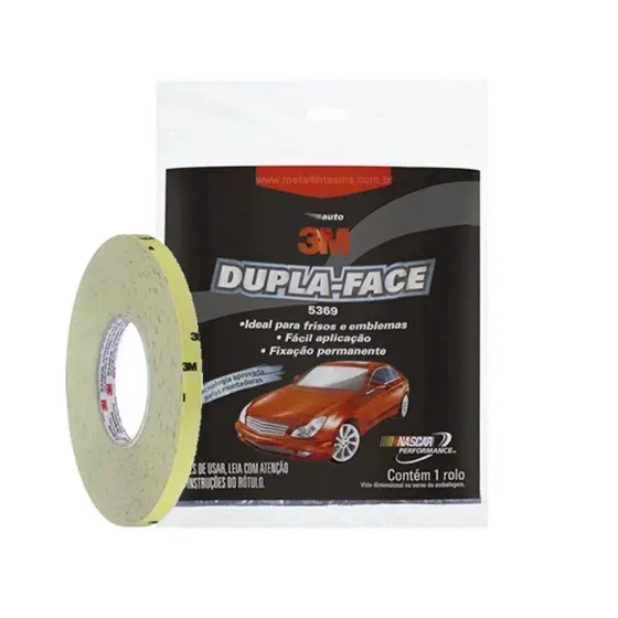 Fita Dupla Face para Frisos 12mm x 20m - 3M