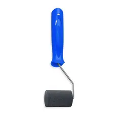 Rolo de Espuma Cinza Para Pintura com Suporte 5CM - Tigre