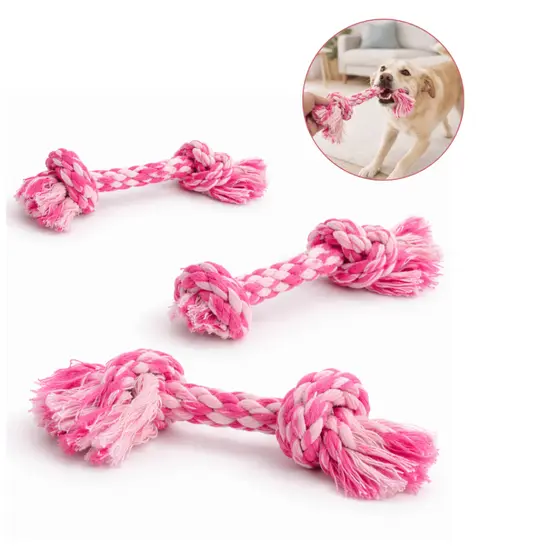 Brinquedo Mordedor Dental Bone Corda Para Cães Mini a Extra Gigante Higiene Bucal Antiestresse