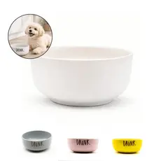 Bebedouro Porcelana 700ml Pet Injet Drink Cães Gatos Grande