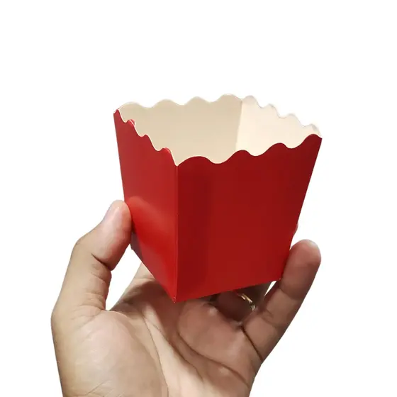 Cachepot Liso Tema Festas Centro de Mesa Mini Pacote com 10 Unidades Diversas Cores