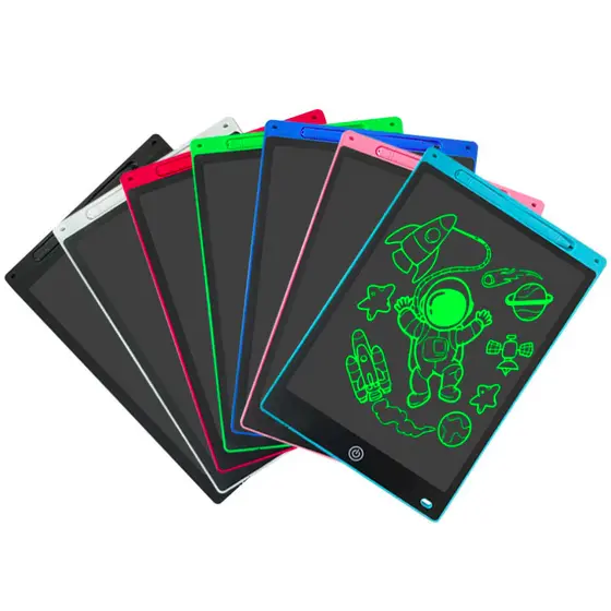 Kit 02 Lousa Mágica Tela Lcd 8.5 Polegadas Infantil De Escrever E Desenhar Tablet