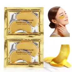 Kit 10/20/30/40 Pares De Máscaras Pad Trata Olheiras Colágeno Antirrugas Gel Pads Skin Care Tratamento Olhos
