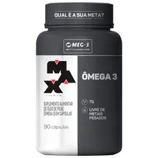 Ômega 3 - 90 Cápsulas - Max Titanium