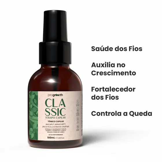 Tônico Capilar Crescimento De Cabelo Acelerado Crescer Sobrancelha