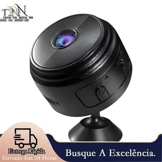 Mini Camera A9 HD com visão noturna Wifi Câmera 1080P Sem Fio Vigilância e Segurança