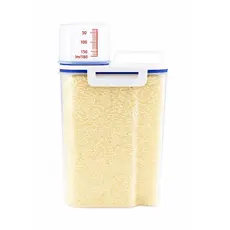 Pote Hermético 2,5L Com Medidor Organizador De Alimentos Mantimentos Arroz