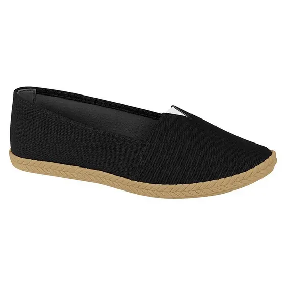 Sapatilha Moleca Lona Sider - Preto