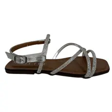 Sandália Rasteira Life Fivela Strass