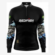 Camisa Camiseta Blusa de Pesca Camping Agro proteção UV / Bolsa Personalizada