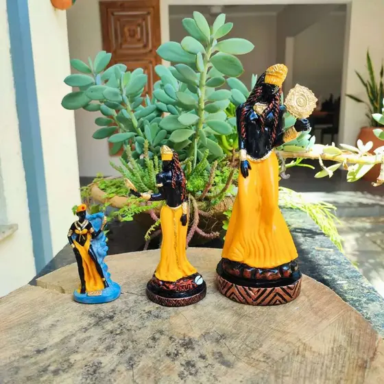 Oxum Orixá Da Umbanda Imagem Estatua Em Resina 1 Unidade