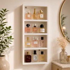 Expositor De Perfumes Prateleira Para Perfumes E Esmaltes e Maquiagem Expositor de Parede Nicho