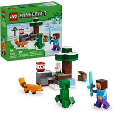 Lego Minecraft Aventura em Taiga do Steve - 21583