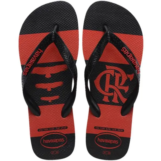 Chinelo Havaianas Top Times Flamengo