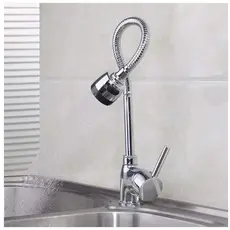 Torneira Cozinha De Mesa Bancada Tubo Gourmet 1/4v Acabamento Cromado