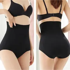 Calcinha Modeladora Cintura Alta com Compressão Abdominal | Efeito Redutor