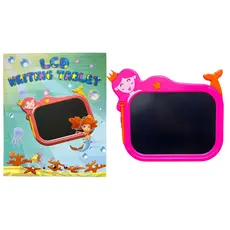 Tablet Lousa Mágica da Sereia Infantil para Desenho e Escrita Tela LCD