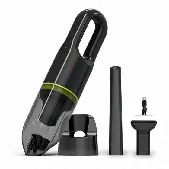 Aspirador Portátil Sem Fio Recarregável – Limpeza Rápida e Eficiente para Carros e Casa
