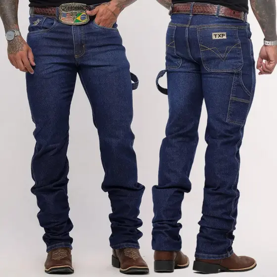 Calça Country Carpinteira Masculina Rodeio Muladeiro