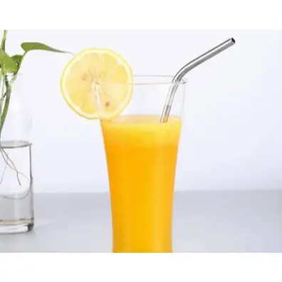 CANUDO INOX com ESCOVA mais EMBALAGEM