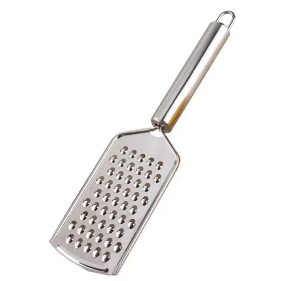 Ralador De Aço Fino Inox Multifuncional Para Queijo e Legumes Cozinha