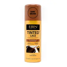 Spray Tintura Renda Peruca Ebin 80ml Marrom Dark