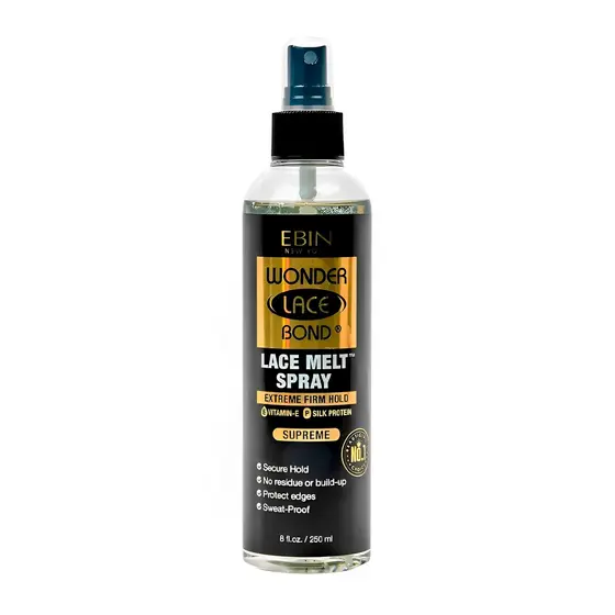 Melting Spray Peruca Renda Ebin Lace Bond 250ml Supreme