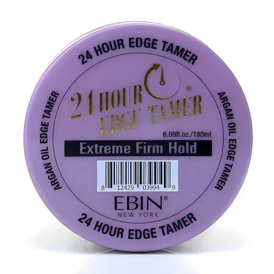 Gel Fixação Cabelo Ebin Edge Tamer E.F Hold 24-Hr 180ml